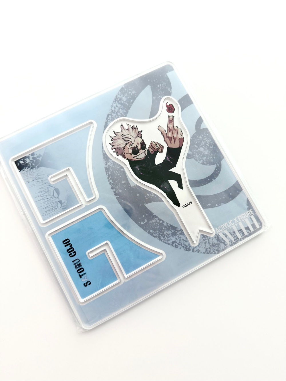 BOGO NWT Jujutsu Kaisen Gojo Acrylic Figure and Stand